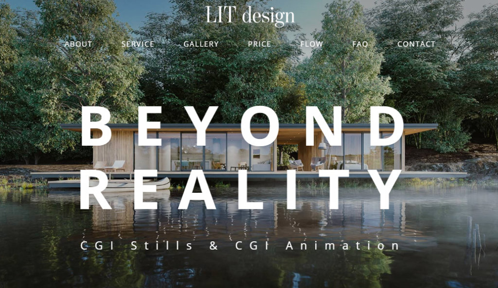 LITdesignのwebページをリニューアル