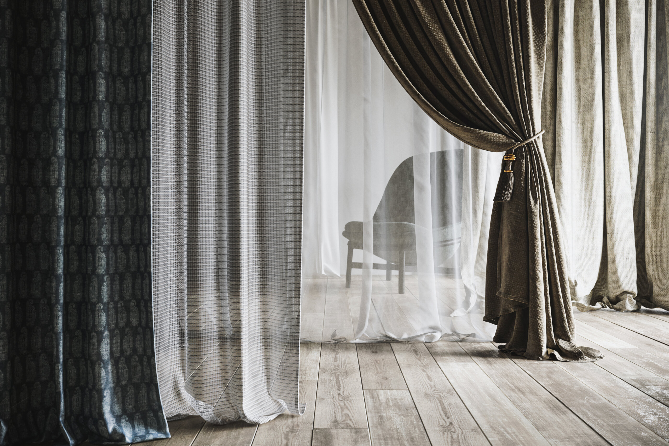 Various curtains